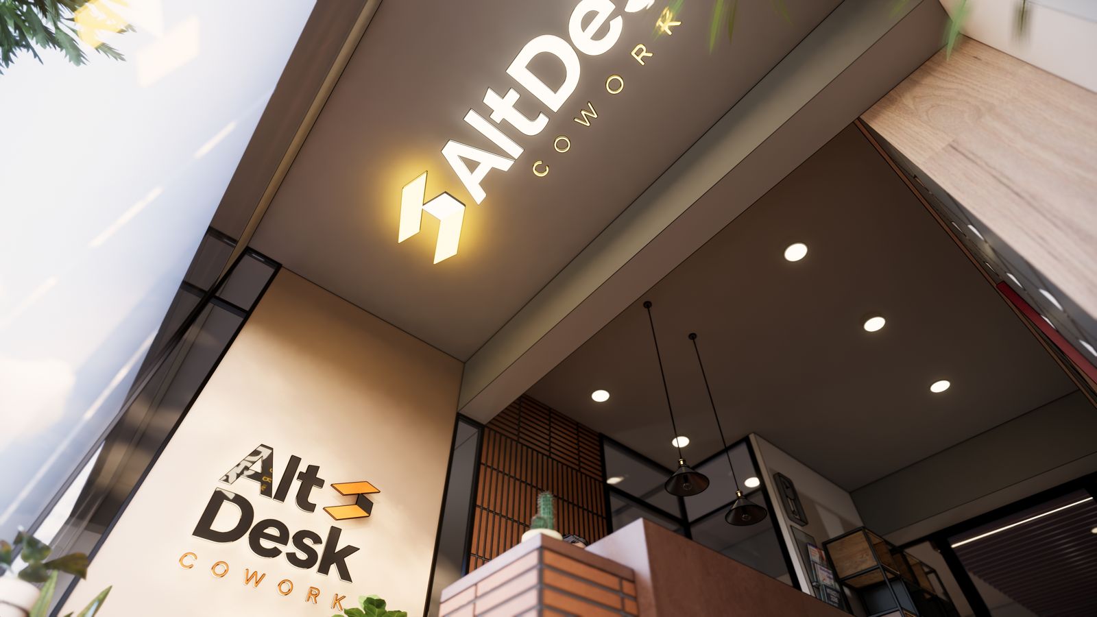 Entrance at AltDesk